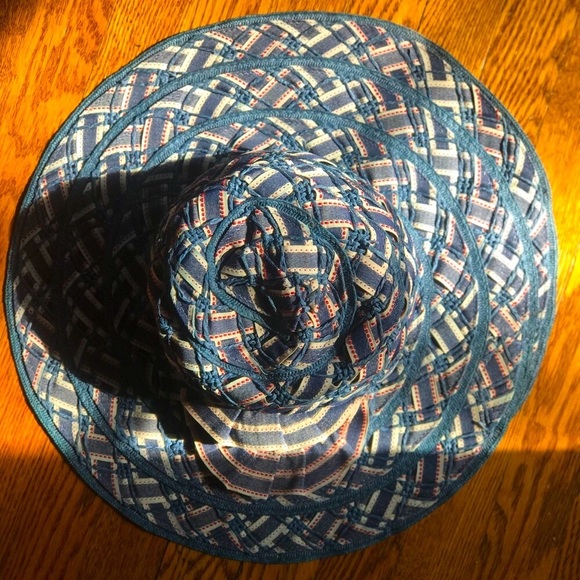 Vintage Cynthia Rowley summer woven hat - Picture 7 of 8